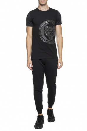 T-shirt z nadrukowanym logo, zdjęcie 2 T-shirt z nadrukowanym logo od Plein Sport